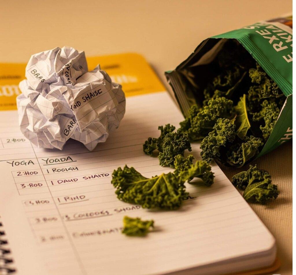 Yoga Schedule & Kale Chips Alt Text