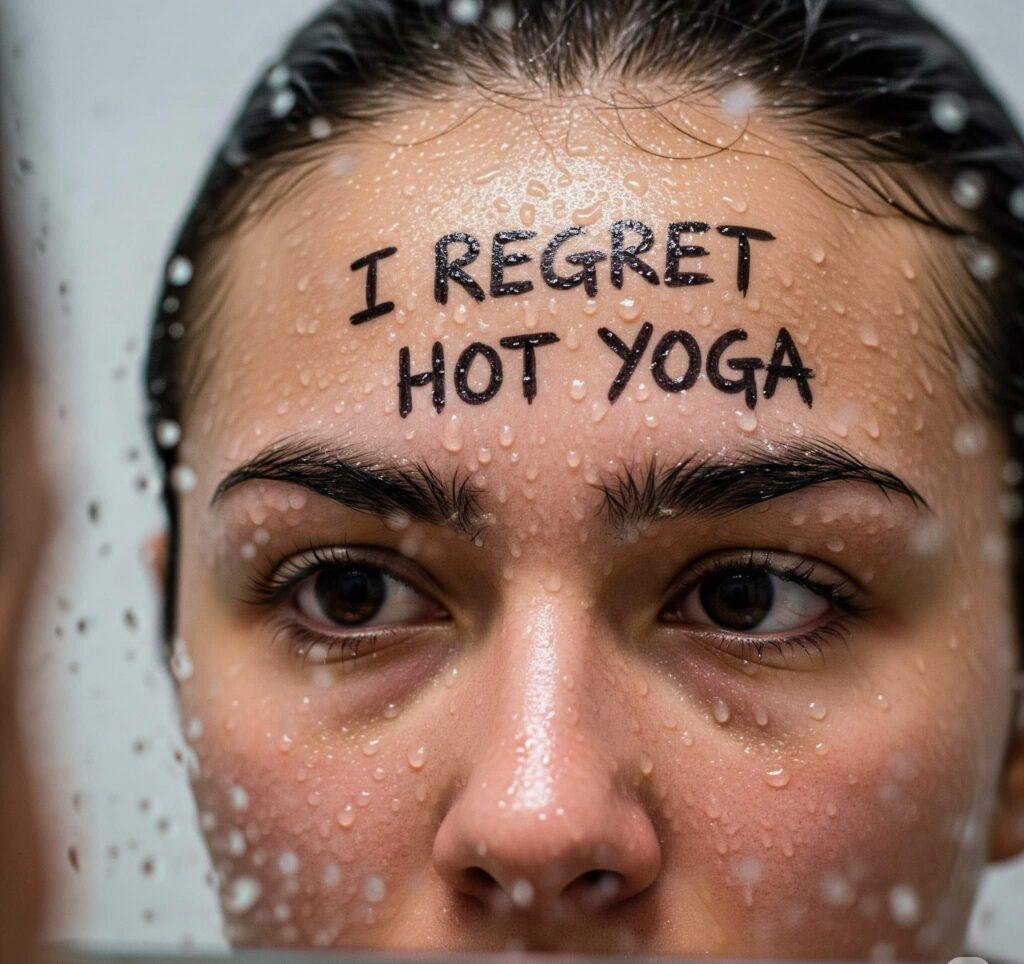 Hot Yoga Regret: Meltdown Realness.