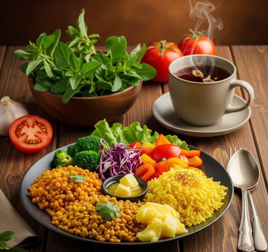 Ayurvedic Meal Setup